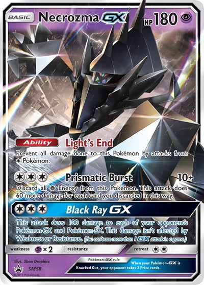 Necrozma GX #SM58 SM Promos