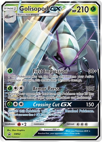 Golisopod GX SM Promos #SM62
