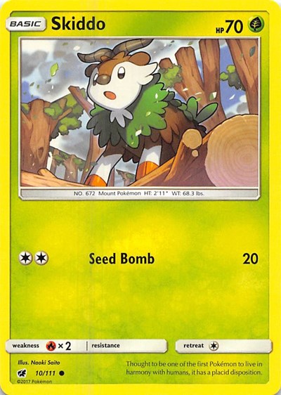 Skiddo #10 SM - Crimson Invasion