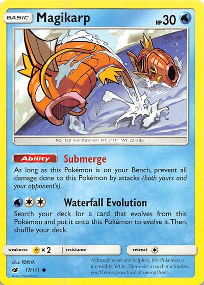 Magikarp #17 SM - Crimson Invasion