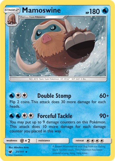 Mamoswine #21 SM - Crimson Invasion