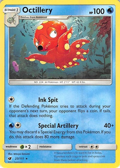 Octillery #23 SM - Crimson Invasion
