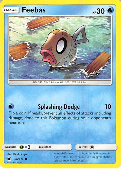 Feebas #26 SM - Crimson Invasion