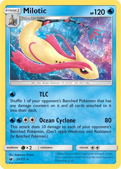 Milotic #27 SM - Crimson Invasion