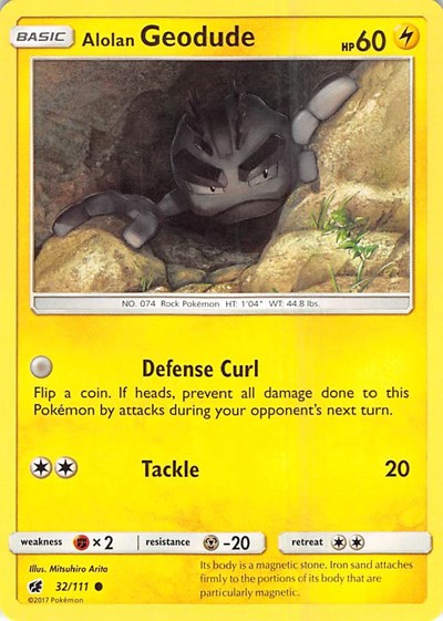 Alolan Geodude #32 SM - Crimson Invasion