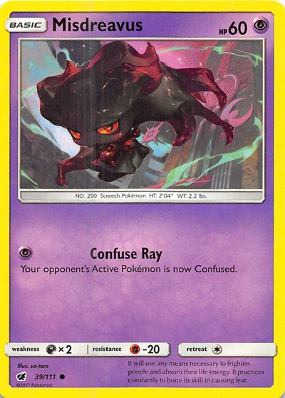 Misdreavus #39 SM - Crimson Invasion
