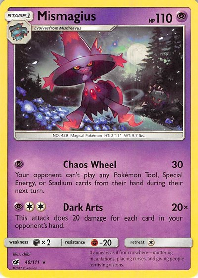Mismagius #40 SM - Crimson Invasion