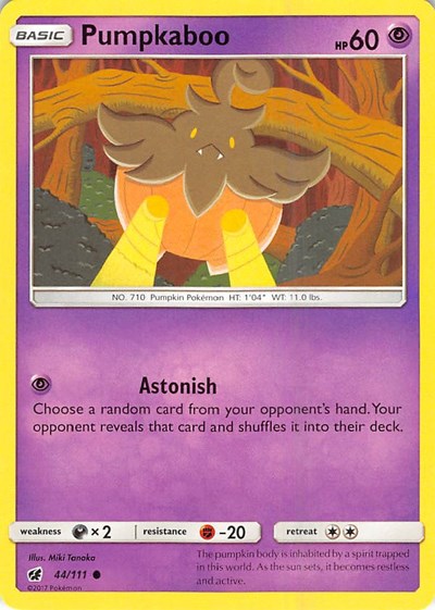 Pumpkaboo #44 SM - Crimson Invasion