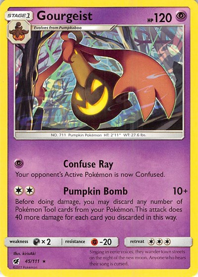 Gourgeist #45 SM - Crimson Invasion