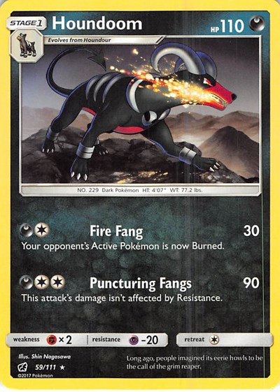 Houndoom #59 SM - Crimson Invasion