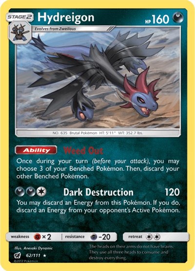 Hydreigon #62 SM - Crimson Invasion