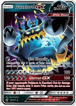 Guzzlord GX #63 SM - Crimson Invasion