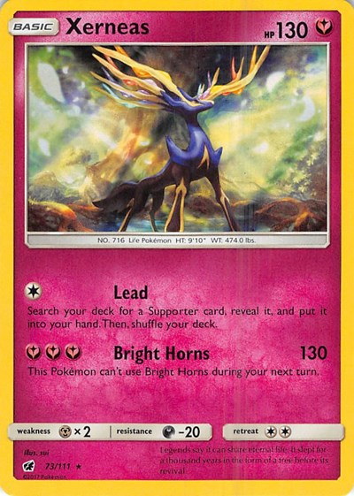 Xerneas #73 SM - Crimson Invasion