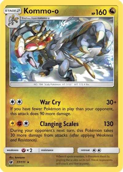 Kommo-o #77 SM - Crimson Invasion