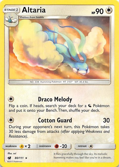 Altaria #80 SM - Crimson Invasion