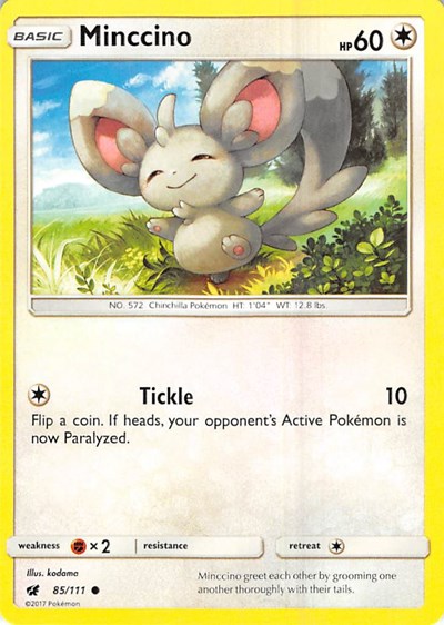 Minccino #85 SM - Crimson Invasion