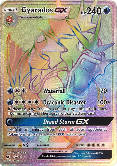 Gyarados GX #112 SM - Crimson Invasion