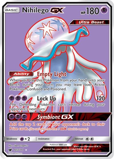 Nihilego GX #103 SM - Crimson Invasion