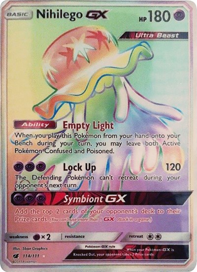 Nihilego GX #114 SM - Crimson Invasion