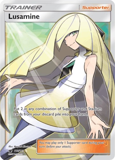 Lusamine #110 SM - Crimson Invasion