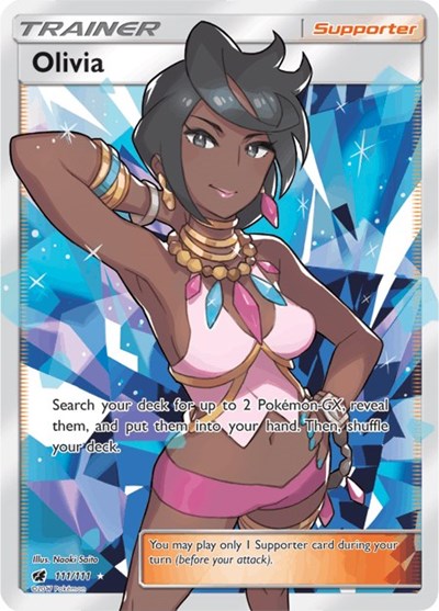 Olivia #111 SM - Crimson Invasion
