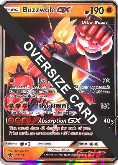 Buzzwole GX - SM69 #SM69 Jumbo Cards