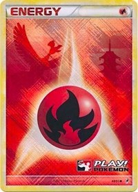 Fire Energy #89 League & Championship Cards