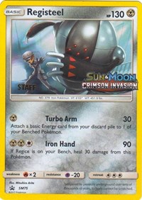 Registeel - SM75 (Prerelease) [Staff] #SM75 SM Promos