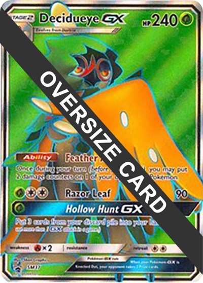 Decidueye GX - SM37 Jumbo Cards #SM37