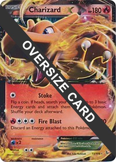 Charizard EX #11 Jumbo Cards