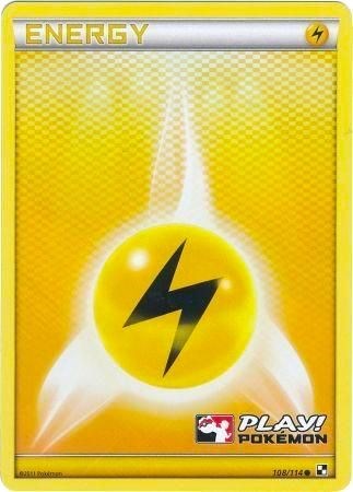 Lightning Energy #108 League & Championship Cards