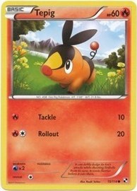Tepig 15/114 #15 League & Championship Cards