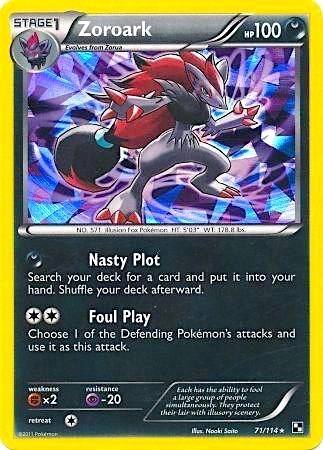 Zoroark #71 Blister Exclusives