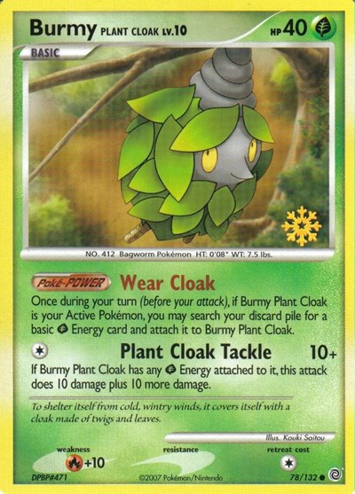 Burmy #78 Countdown Calendar Promos