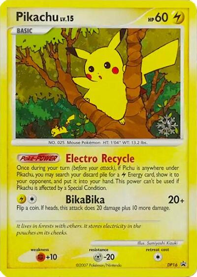 Pikachu #DP16 PSA 10