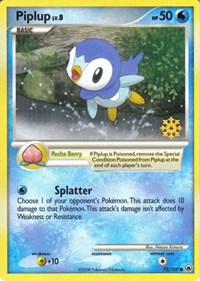Piplup #72 Countdown Calendar Promos