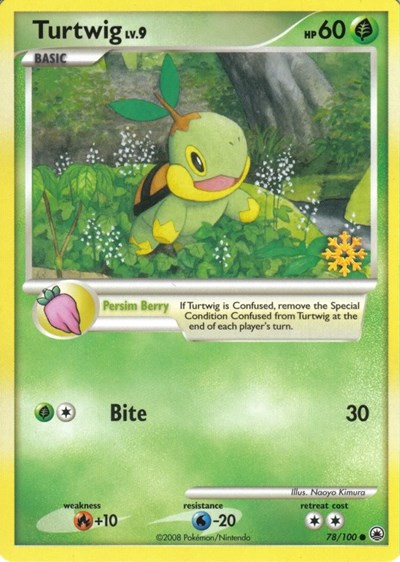 Turtwig #78 Countdown Calendar Promos