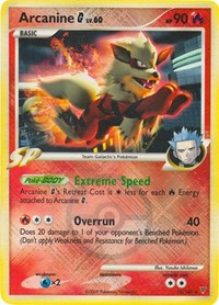 Arcanine G #15 League & Championship Cards