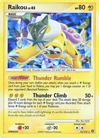 Raikou #16 Miscellaneous Cards & Products