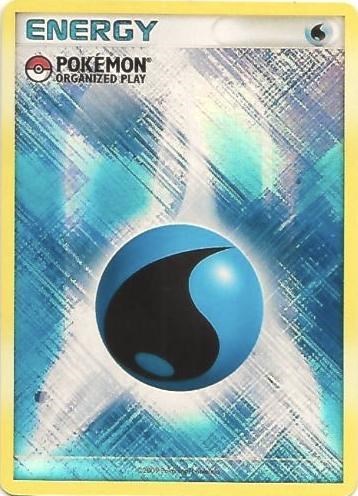 Water Energy #promo League & Championship Cards