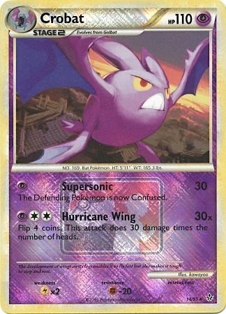Crobat #14 League & Championship Cards