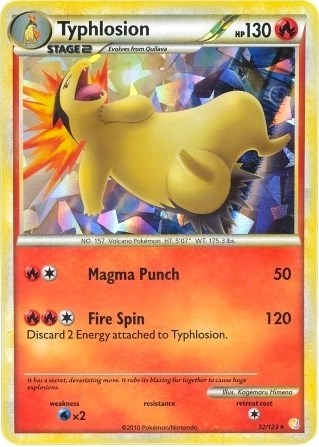 Typhlosion #32 Deck Exclusives