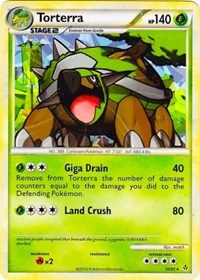 Torterra #10 League & Championship Cards