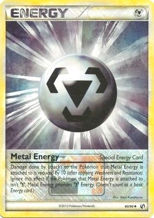 Metal Energy (Special) #80 League & Championship Cards