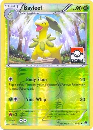 Bayleef #2 League & Championship Cards