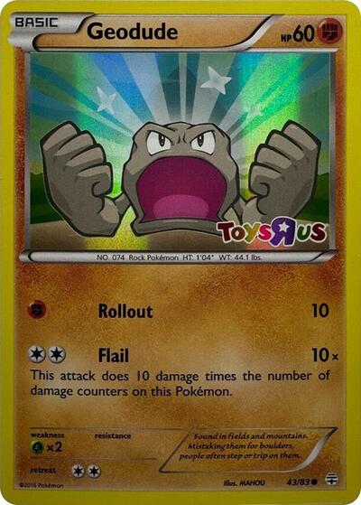 Geodude #43 Miscellaneous Cards & Products