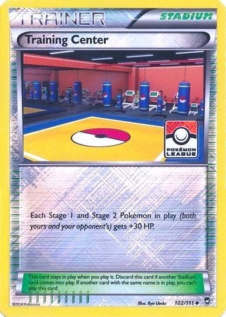Training Center #102 League & Championship Cards