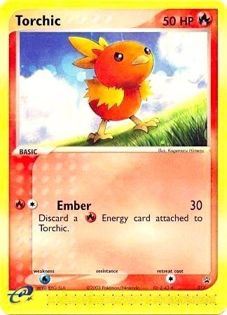 Torchic - 017 #17 Nintendo Promos