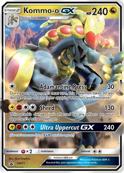 Kommo-o GX #SM71 SM Promos