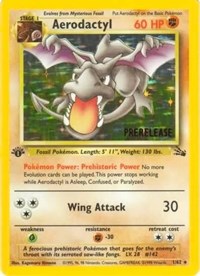 Aerodactyl #1 WoTC Promo